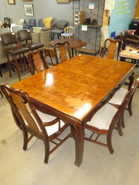 70"W 9 Pcs Dining Set