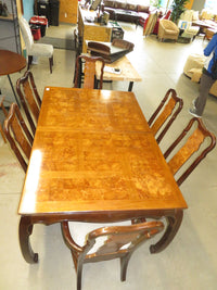 70"W 9 Pcs Dining Set