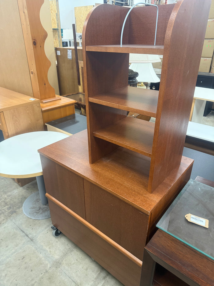Vintage Wooden Modular Cabinet