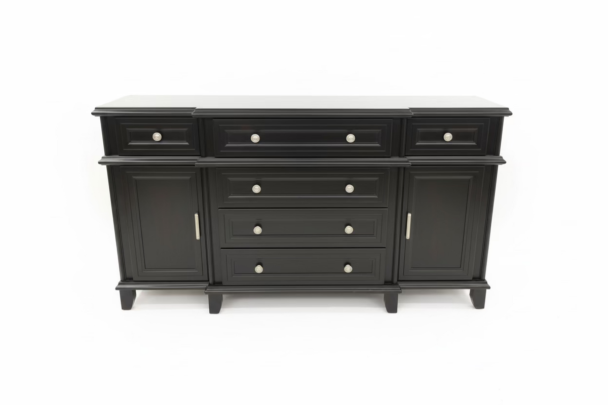 Dark Brown Cappuccino-Finished Dresser