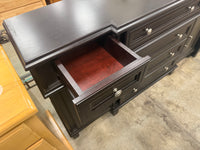 Dark Brown Cappuccino-Finished Dresser