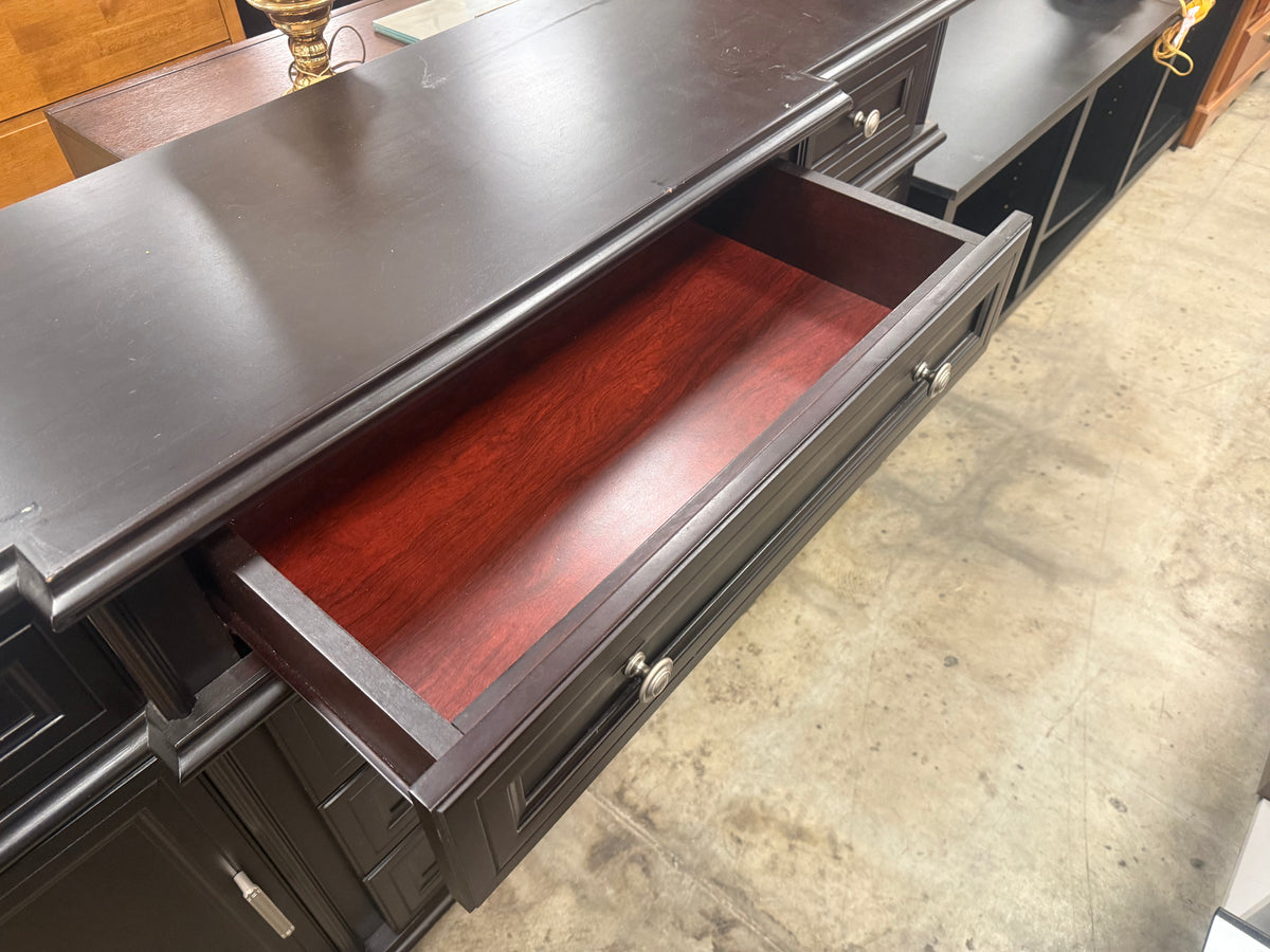 Dark Brown Cappuccino-Finished Dresser