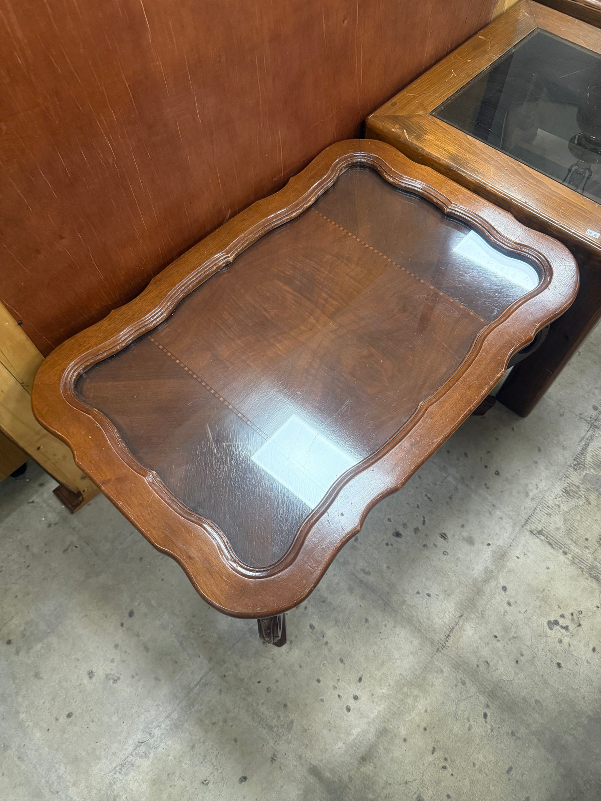 French Country-Styled Wooden Coffee Table