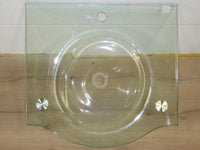 24"W Tempered Glass Sink