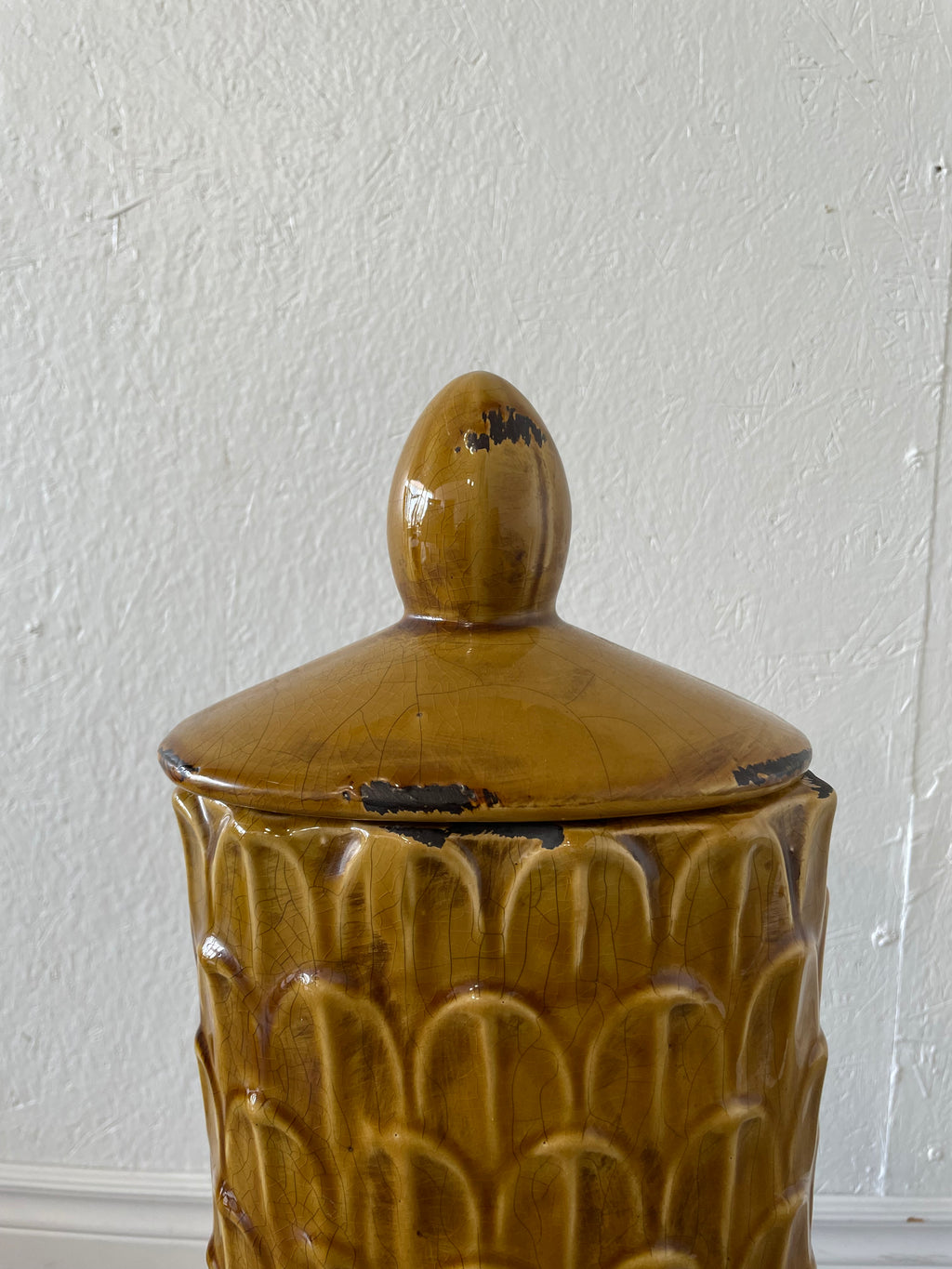 Tall Ceramic Decorative Urn