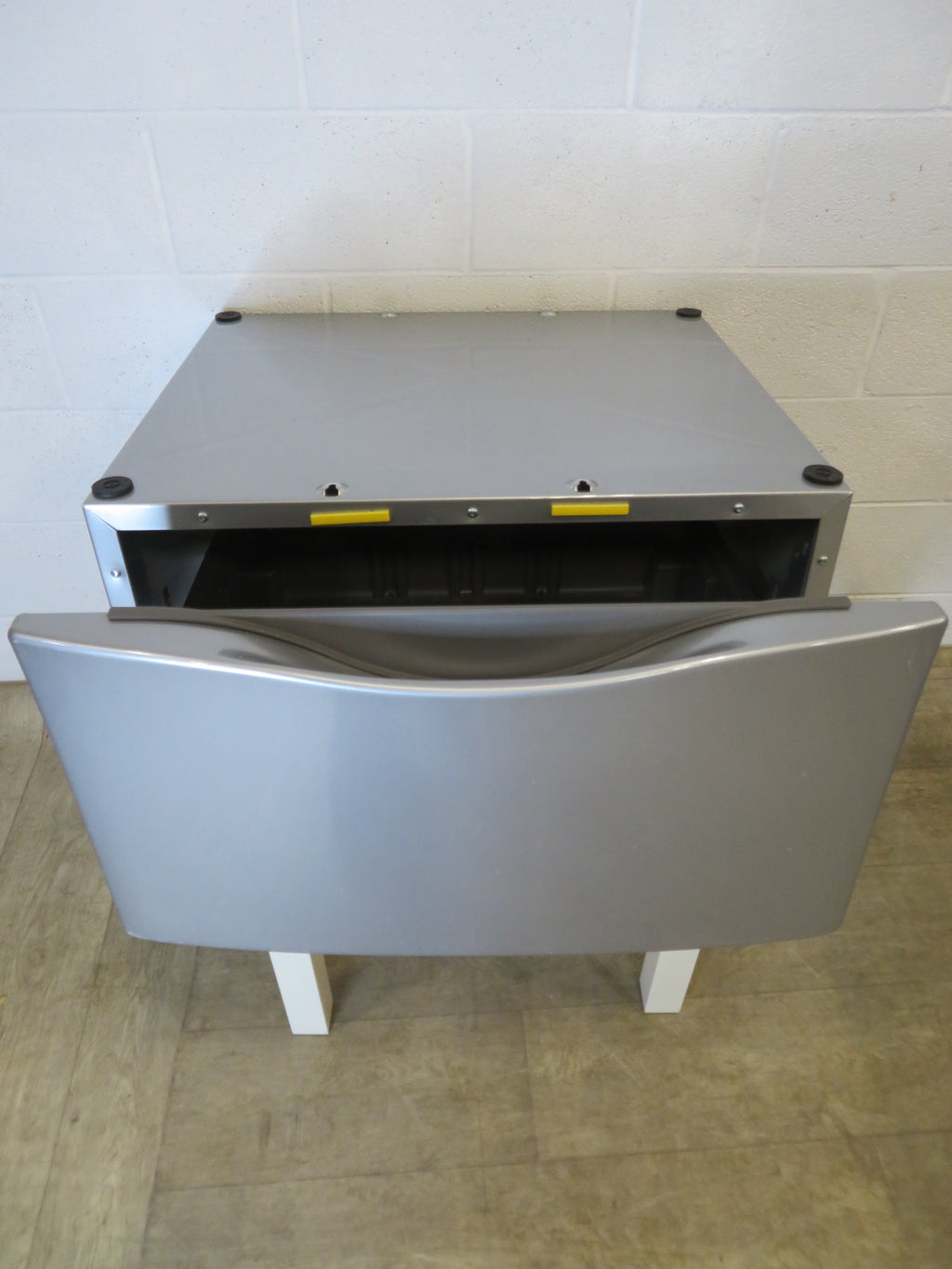 Gray Washer/Dryer Pedestal