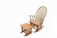 Honey Brown Rocking Chair