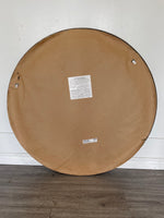 Circular Black-rimmed Mirror