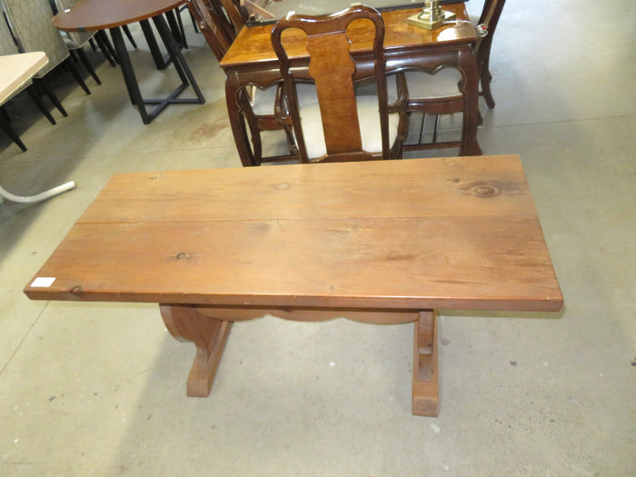 54"W Solid Wood Table