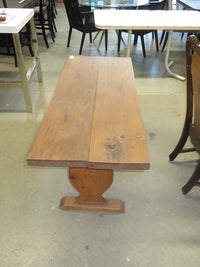 54"W Solid Wood Table