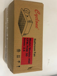 Cyclone Quiet Bathroom Fan