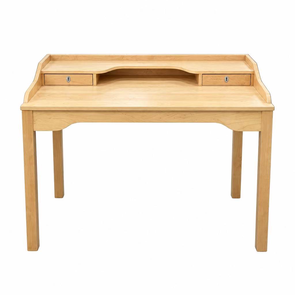 Light Wood Writing Desk
