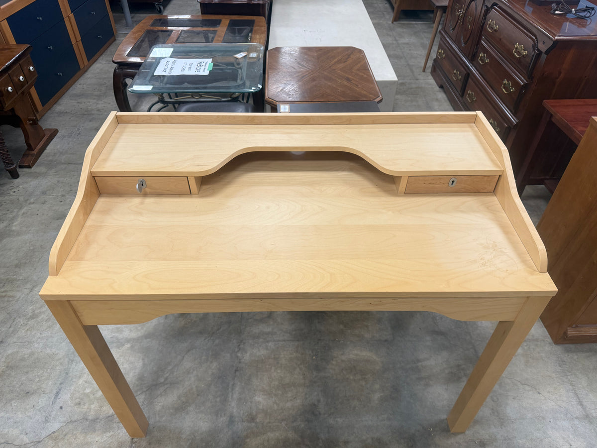 Light Wood Writing Desk