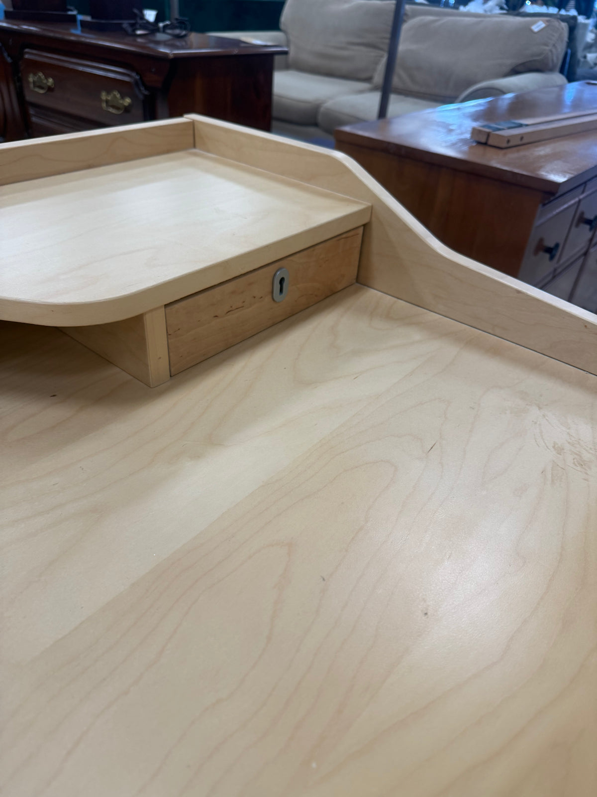 Light Wood Writing Desk