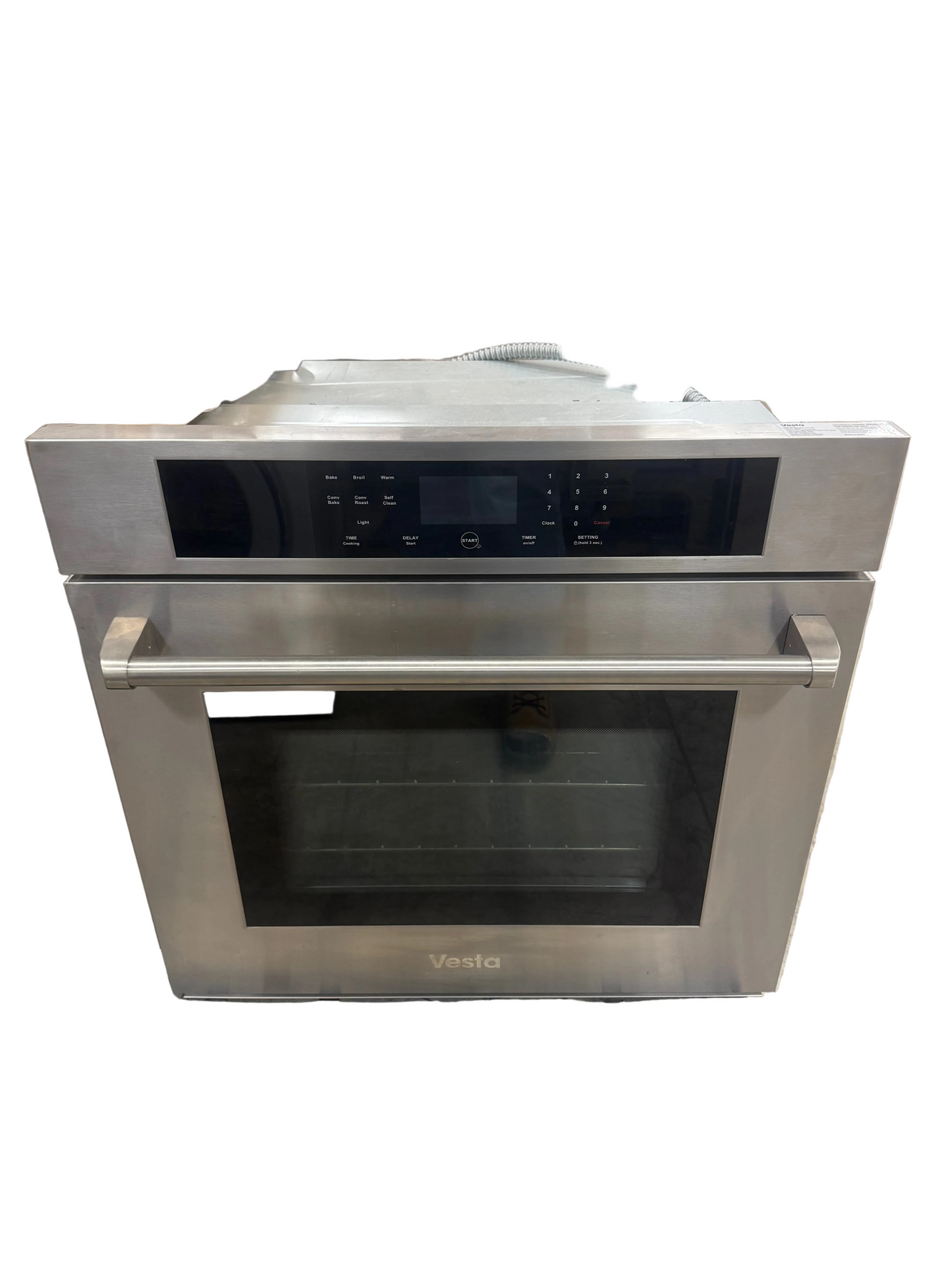 Vesta Stainless Steel Single Electric Wall Oven