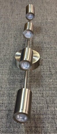 Hampton Bay 4-Light Directional LED Track Lighting - Brushed Nickel