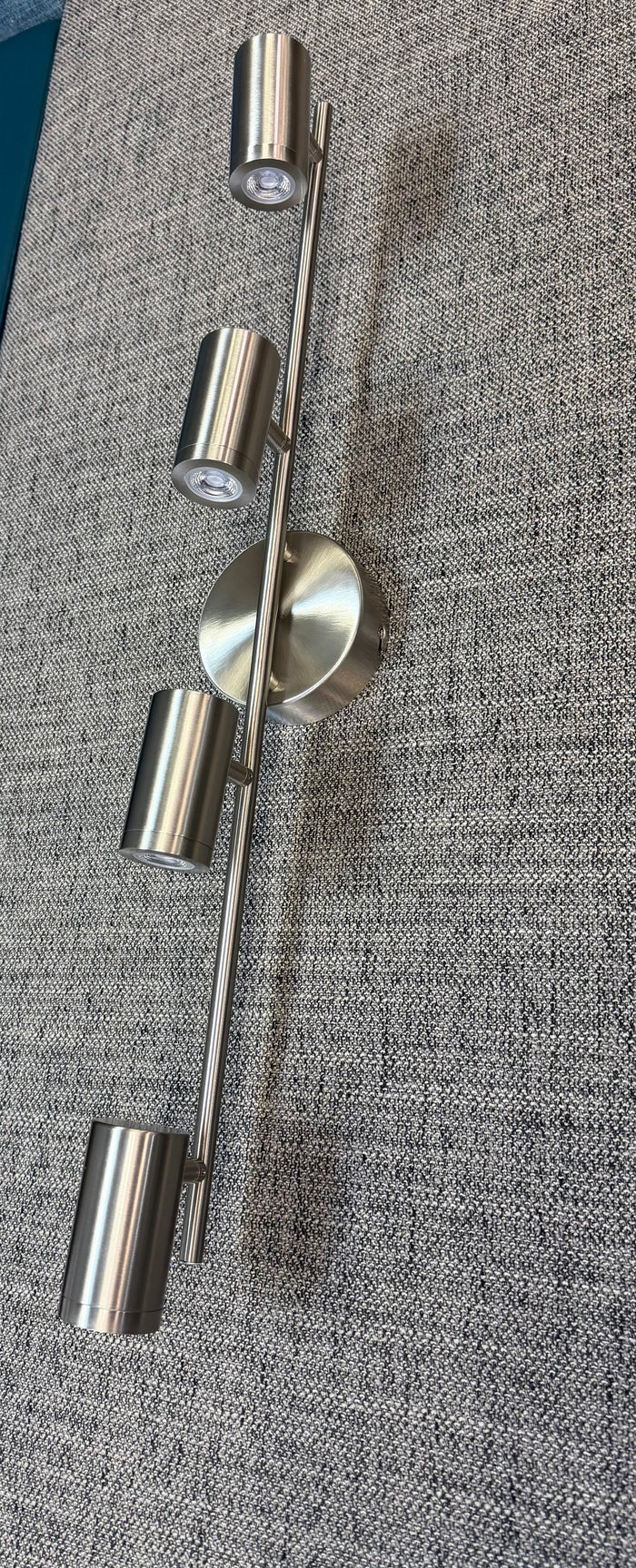 Hampton Bay 4-Light Directional LED Track Lighting - Brushed Nickel