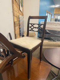 Caramel Brown Wood Dining Set