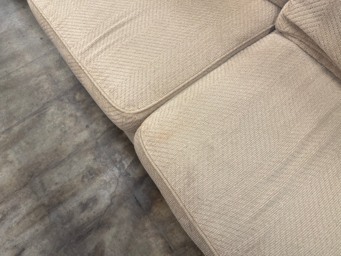 Standard Beige 3-Seater Sofa