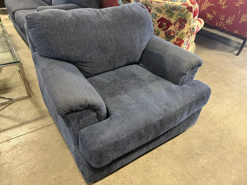 Blue Single-Seat Sofa Chair