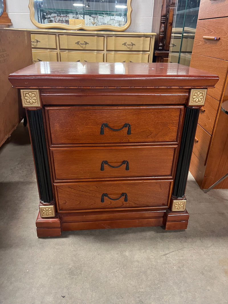 Three-Drawer Solid Wood Dresser