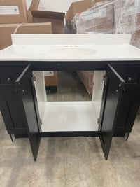 Black Freestanding Bathroom Vanity