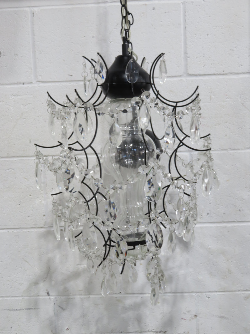 Black Crystal Chandelier