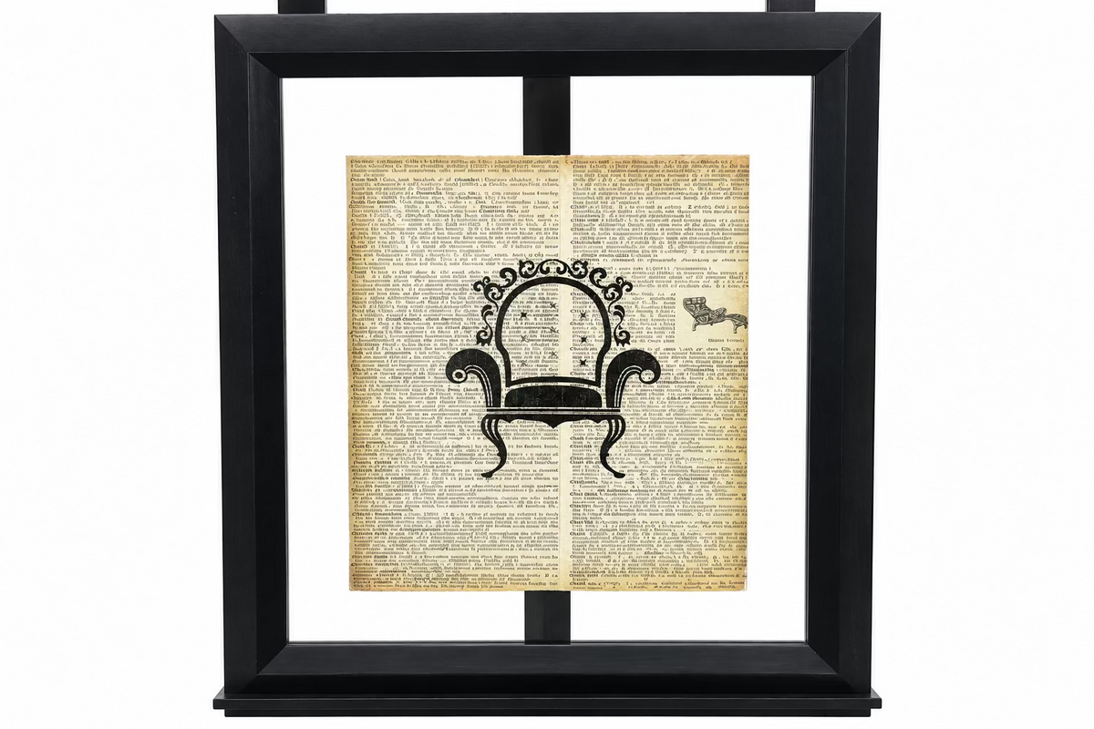 Armchair Illustration Framed Art