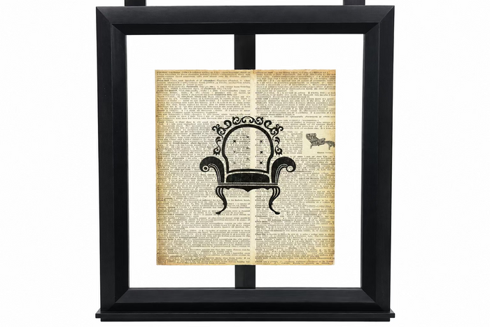 Armchair Illustration Framed Art