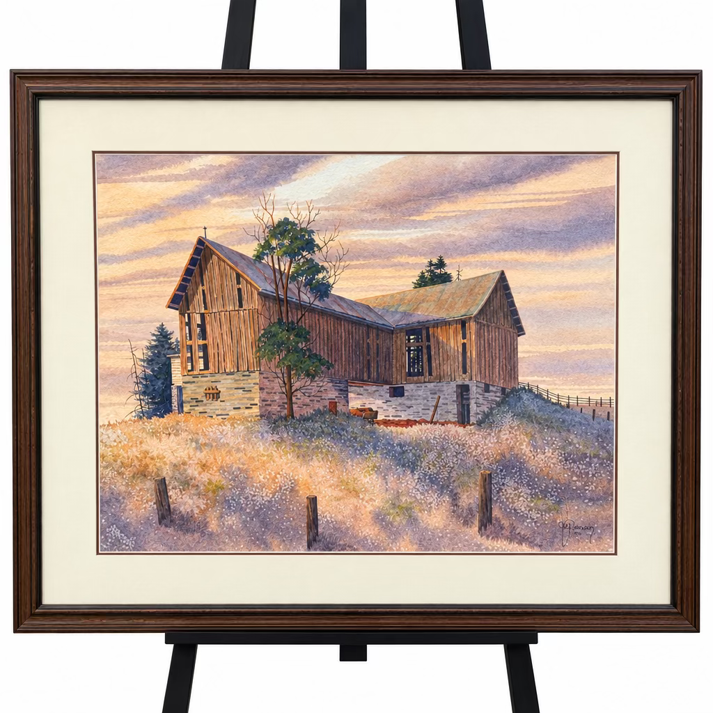 Old Wooden Barn