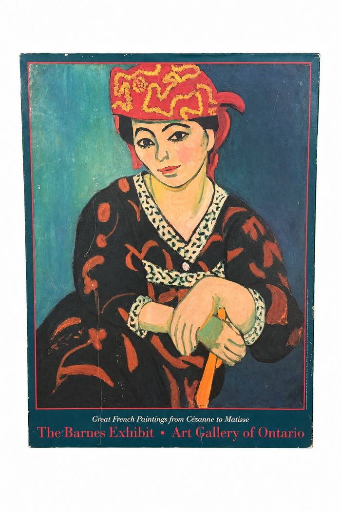 Red Madras Headdress (Le Madras rouge) by Henri Matisse