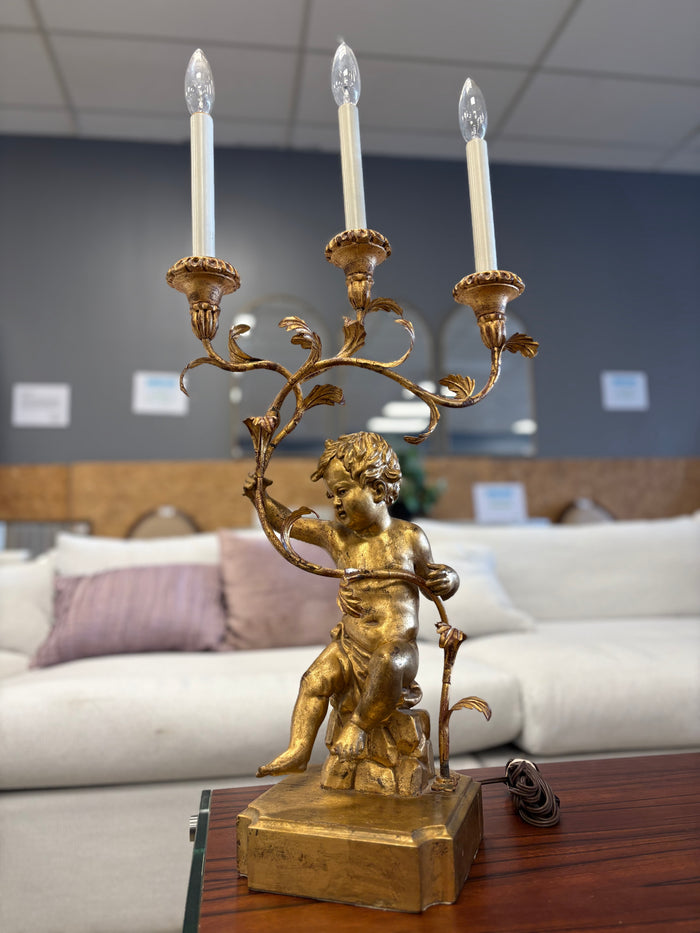 Antique Brass Cherub