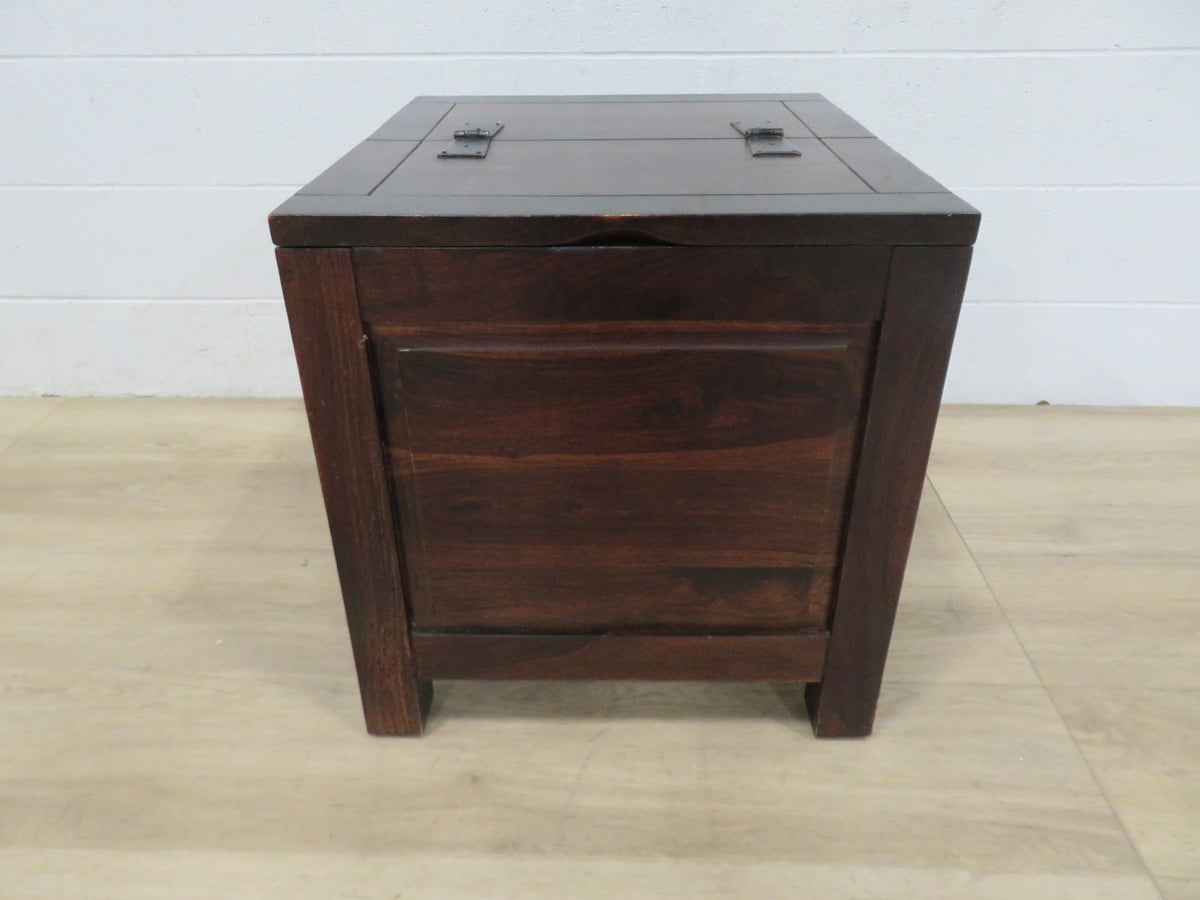 Small Solid Wood Storage Chest