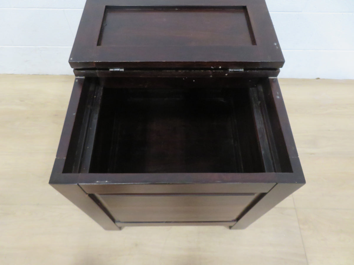 Small Solid Wood Storage Chest