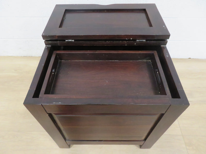 Small Solid Wood Storage Chest