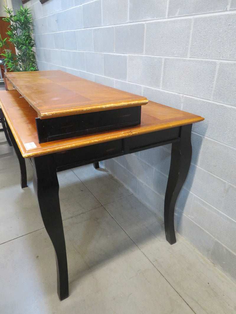 54"W x 37"H Wood Dining Table with Single Leaf