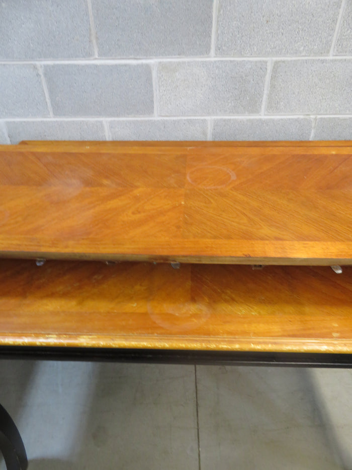 54"W x 37"H Wood Dining Table with Single Leaf