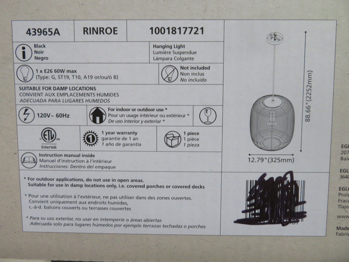 Eglo Rinro Pendant Light