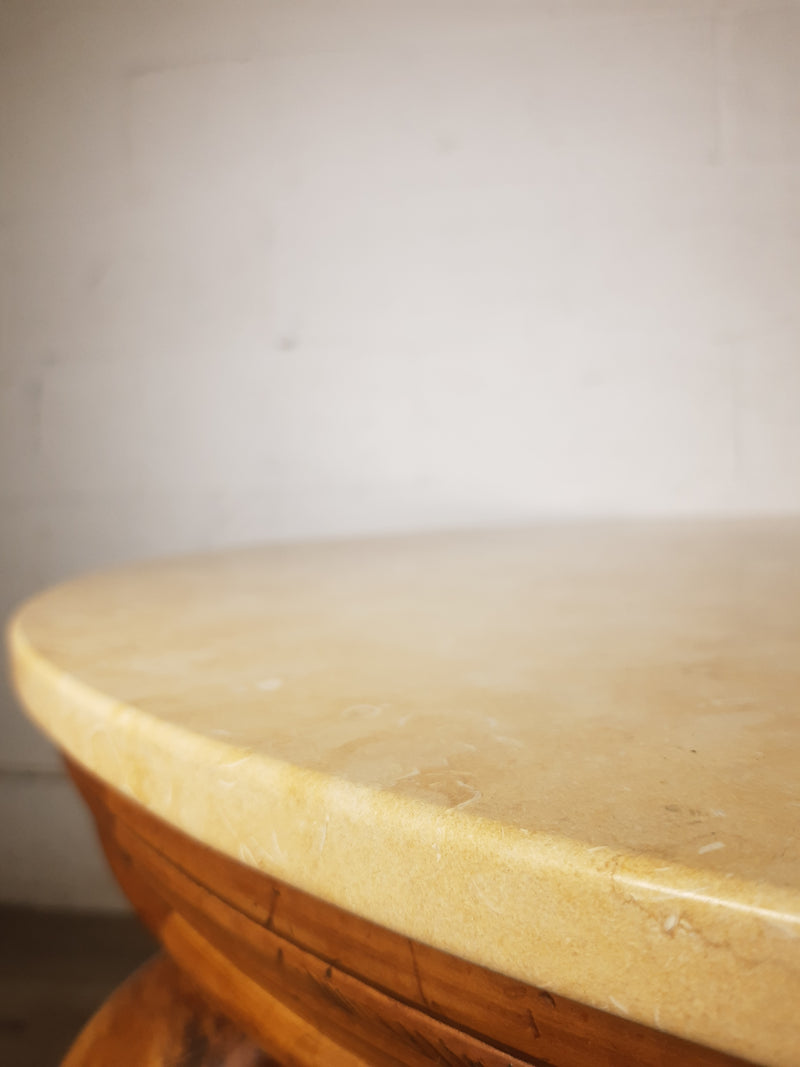 Art Shoppe Faux Marble Coffee Table