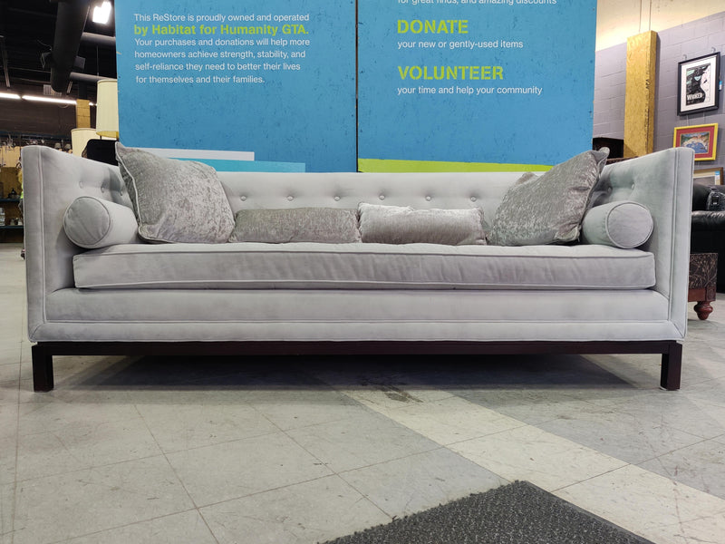 Art Shoppe Glacier Gray Contemporary Sofa