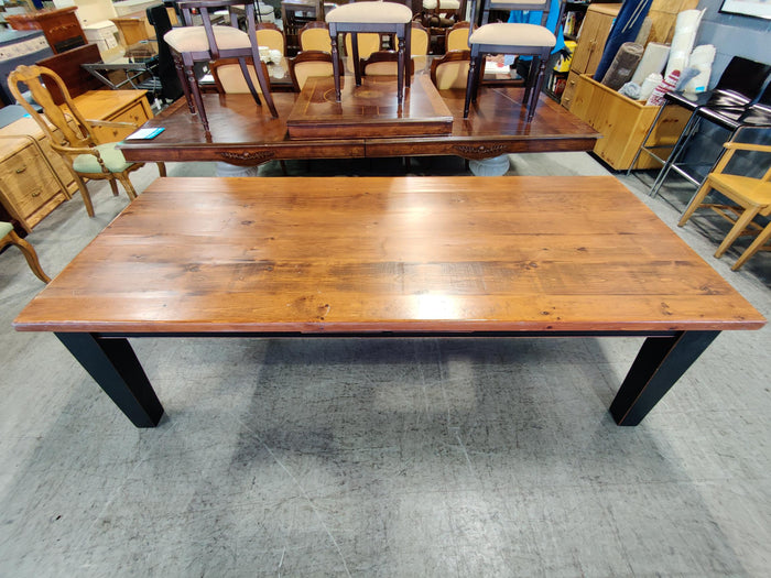 Solid Wood Harvest Table