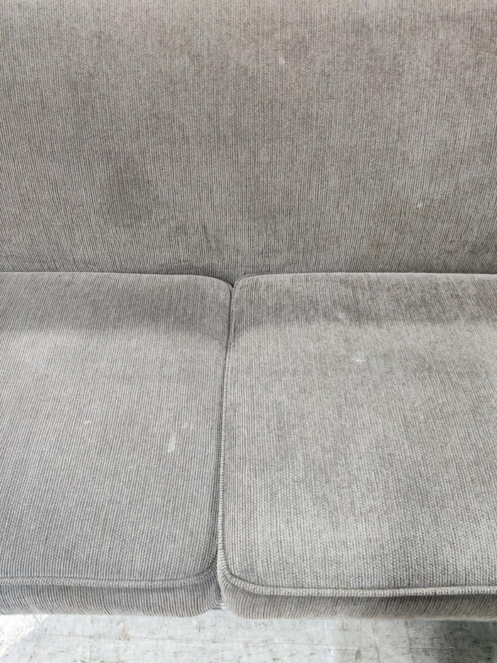 Grey-Green Three Seater Sofa