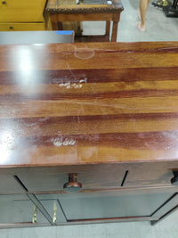 Two Door Two Piece Dining Hutch