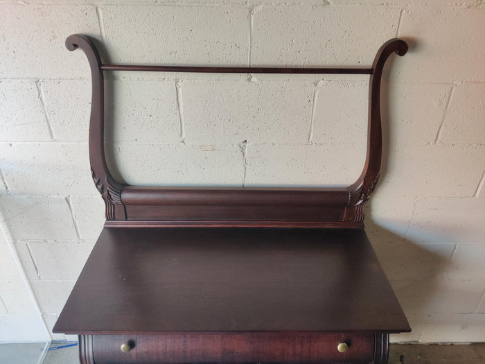 Deep Red Dry Sink