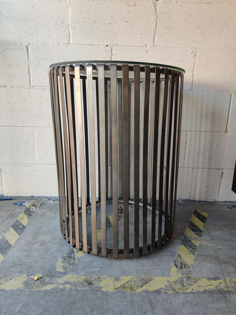 Metal Round Side Table