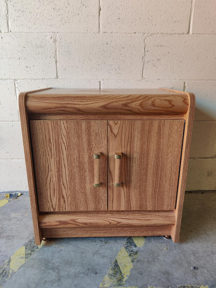 Faux Wood Nightstand