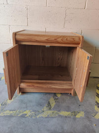 Faux Wood Nightstand
