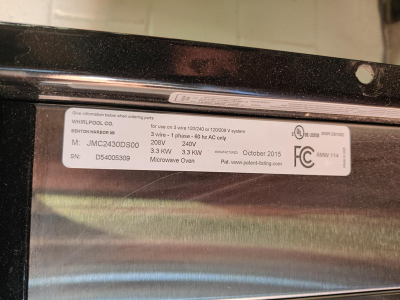 Jenn Air Microwave