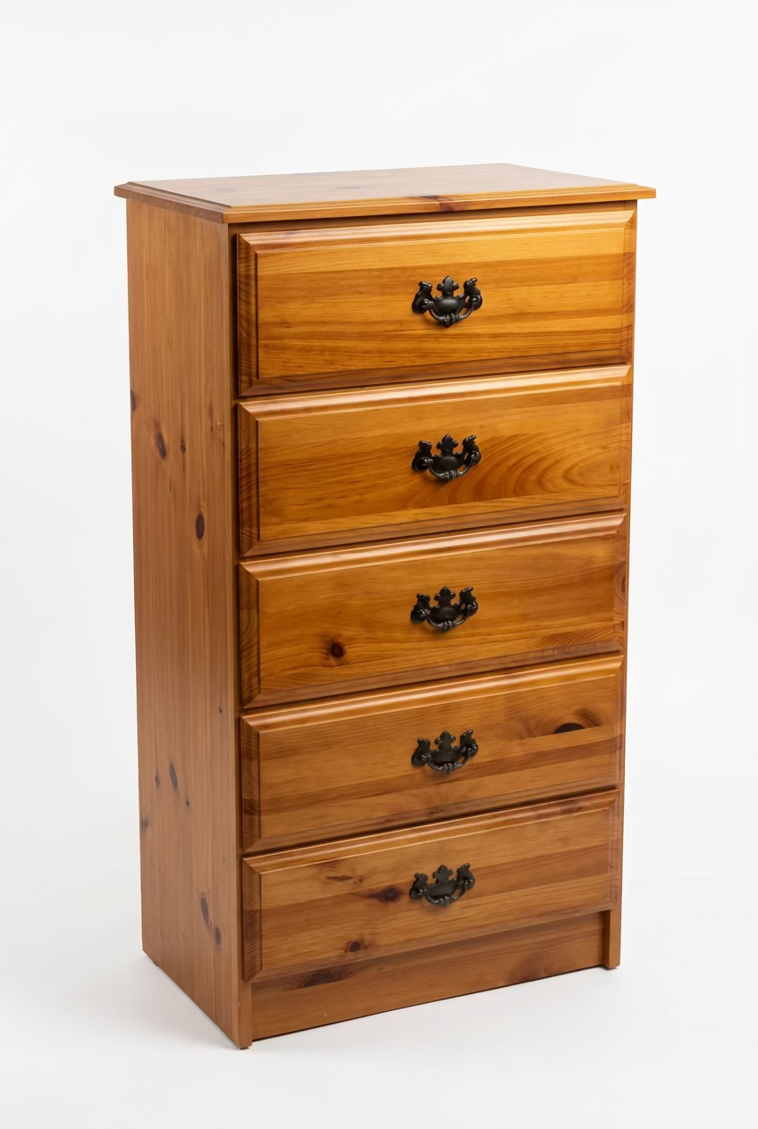 Light Wood Chest of Drawers