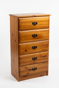 Light Wood Chest of Drawers